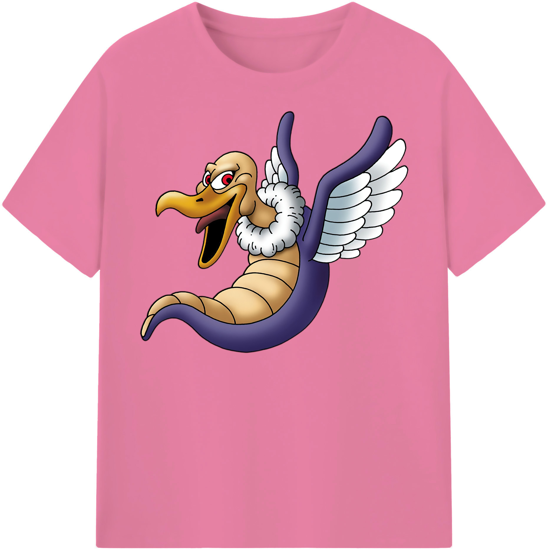 （画像用） ドラゴンクエスト Doragon Kuesuto Dragon Quest 綿100％半袖Tシャツ（フロントプリント）